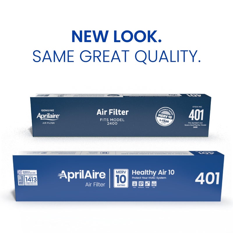AprilAire 401 Replacement Furnace Filter for AprilAire 2400, Space-Gard 2400 Whole-House Air Purifiers - MERV 10, 16x25x6 Air Filter (Pack of 1) - Image 3